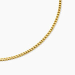 Collier Coraly Acier Jaune - Bijoux sans pierre Femme | Histoire d&rsquo;Or