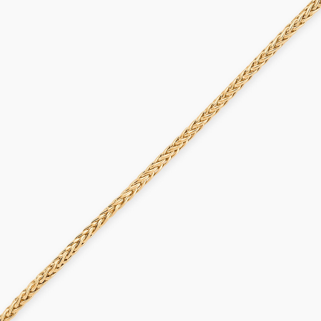 Bracelet Jany Maille Palmier Or Jaune - Bijoux sans pierre Femme | Histoire d&rsquo;Or