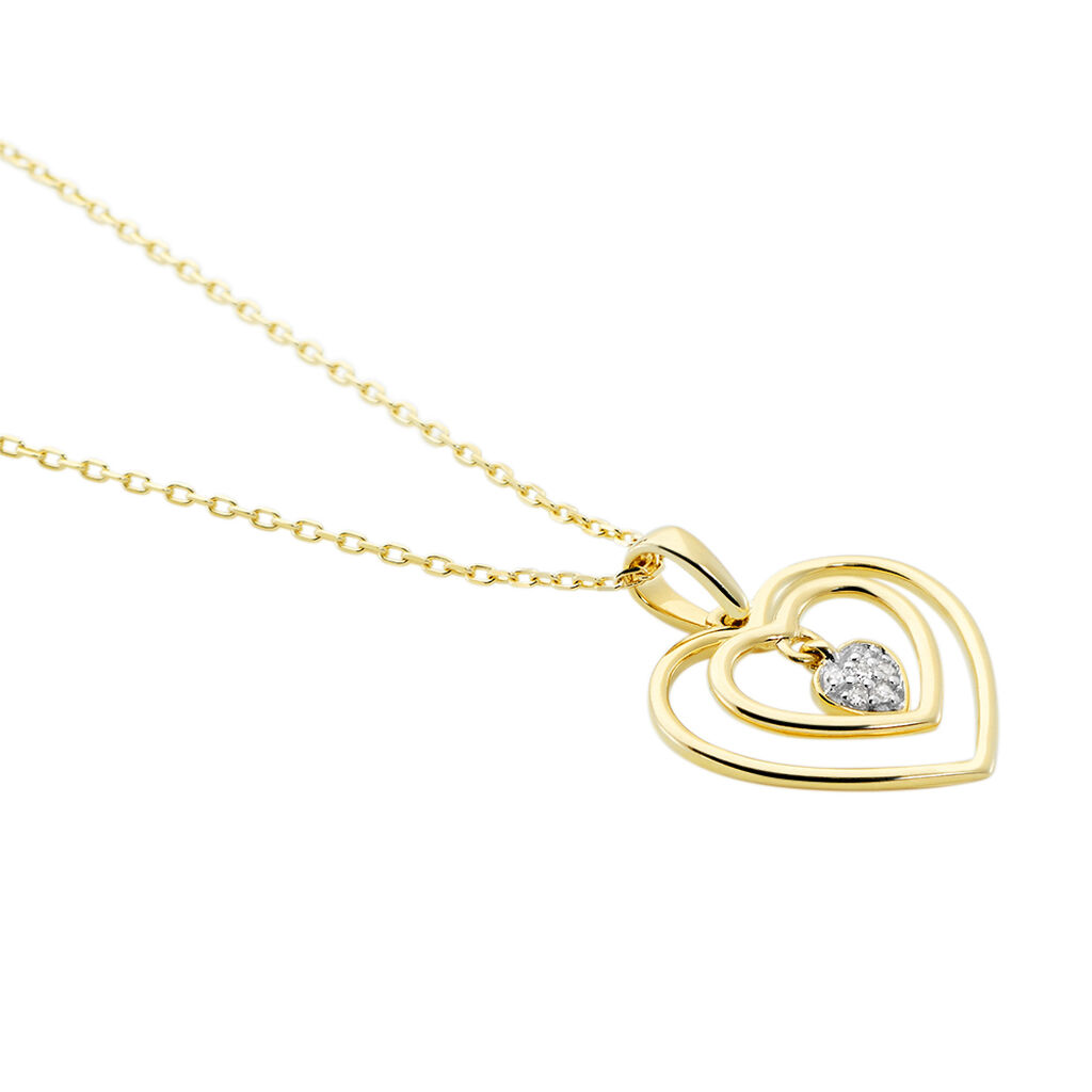 Collier Or Jaune Aleta Diamants - Colliers Femme | Histoire d’Or