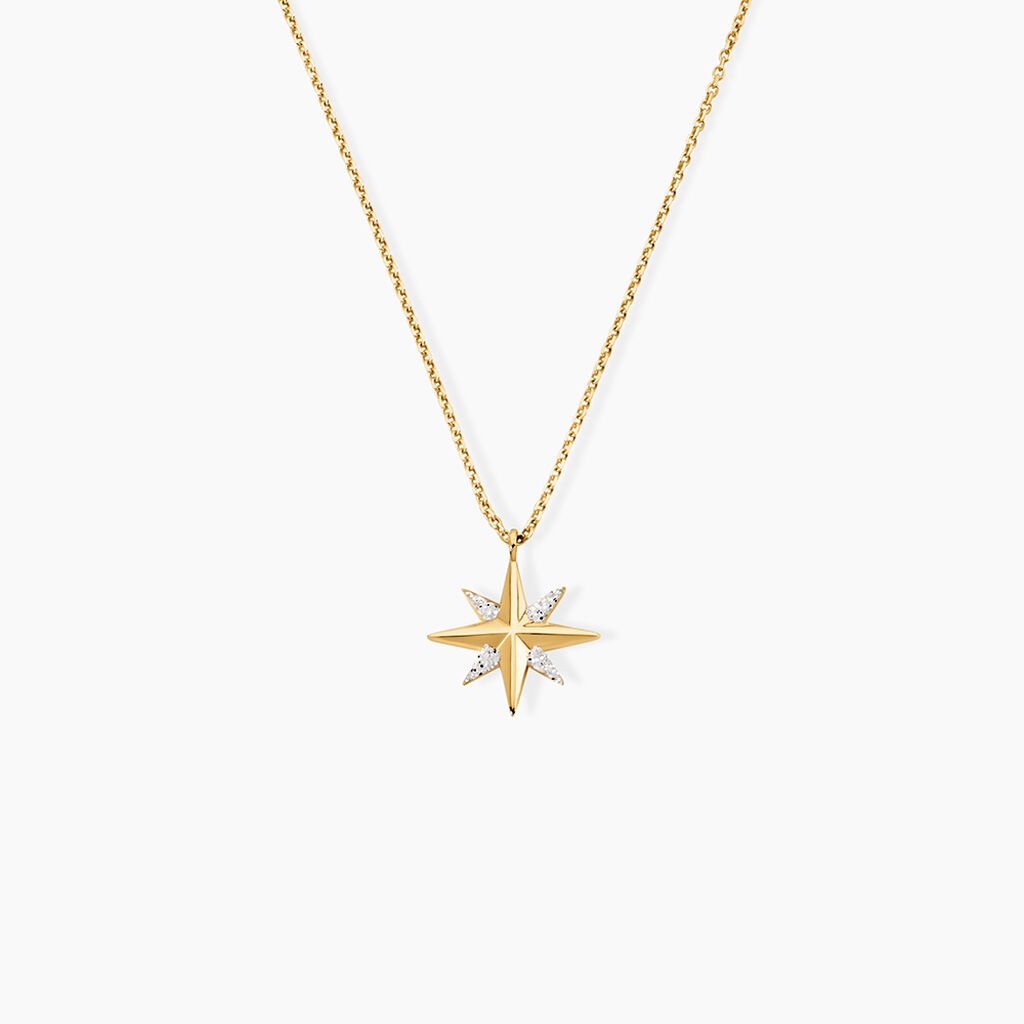 Collier Papias Or Jaune - Colliers Femme | Histoire d&rsquo;Or