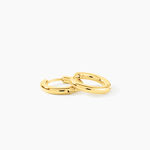 Cr&eacute;oles Minna Acier Jaune - Cr&eacute;oles fantaisie Femme | Histoire d&rsquo;Or