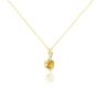 Collier Or Jaune Clothilde Citrine