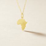 Pendentif Gaietana Afrique Or Jaune - Pendentifs Famille | Histoire d&rsquo;Or