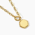 Collier Alexanne Acier Jaune -  Femme | Histoire d&rsquo;Or