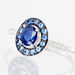 Bague Leona Or Blanc Saphir Diamant - Bagues solitaires Femme | Histoire d’Or