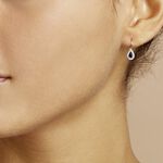 Boucles D'oreilles Pendantes Doorsie Or Jaune Saphir Et Diamant - Boucles d'oreilles pendantes Femme | Histoire d&rsquo;Or
