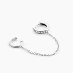 Bijou D'oreille Unitaire Argent Blanc Haim Oxydes De Zirconim - Piercings d'oreilles Femme | Histoire d&rsquo;Or