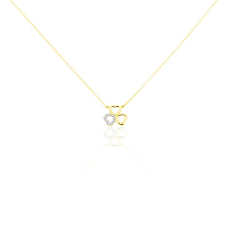 Collier Or Jaune Helisende Diamants - Colliers Femme | Histoire d’Or