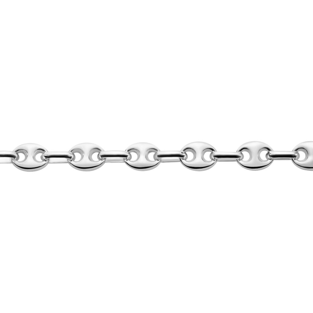 Bracelet Carrus Argent Blanc - Bracelets chaîne Homme | Histoire d’Or