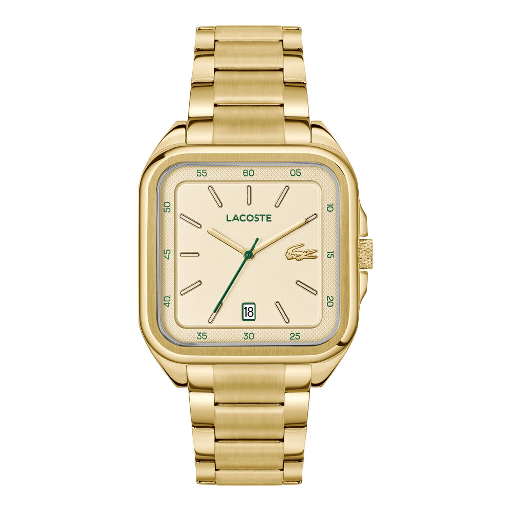 Montre Lacoste .12.12 Up Doré - Montres Homme | Histoire d’Or