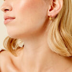 Boucles D'Oreilles Pendantes Finesse Acier Jaune - Boucles d'oreilles fantaisie Femme | Histoire d&rsquo;Or