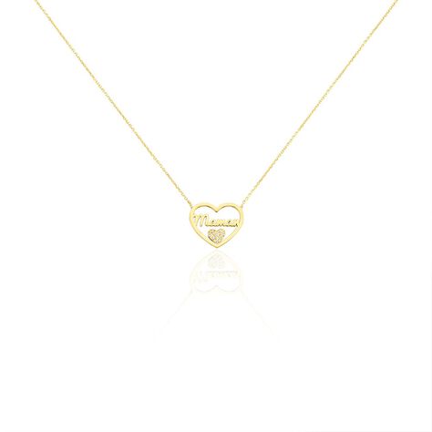 Collier Micarla Or Jaune Oxyde De Zirconium - Colliers Femme | Histoire d’Or