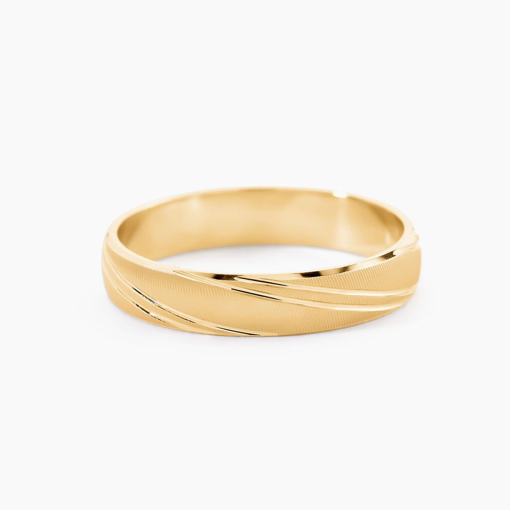Alliance Eros Or Jaune - Alliances 18 carats Unisex | Histoire d&rsquo;Or