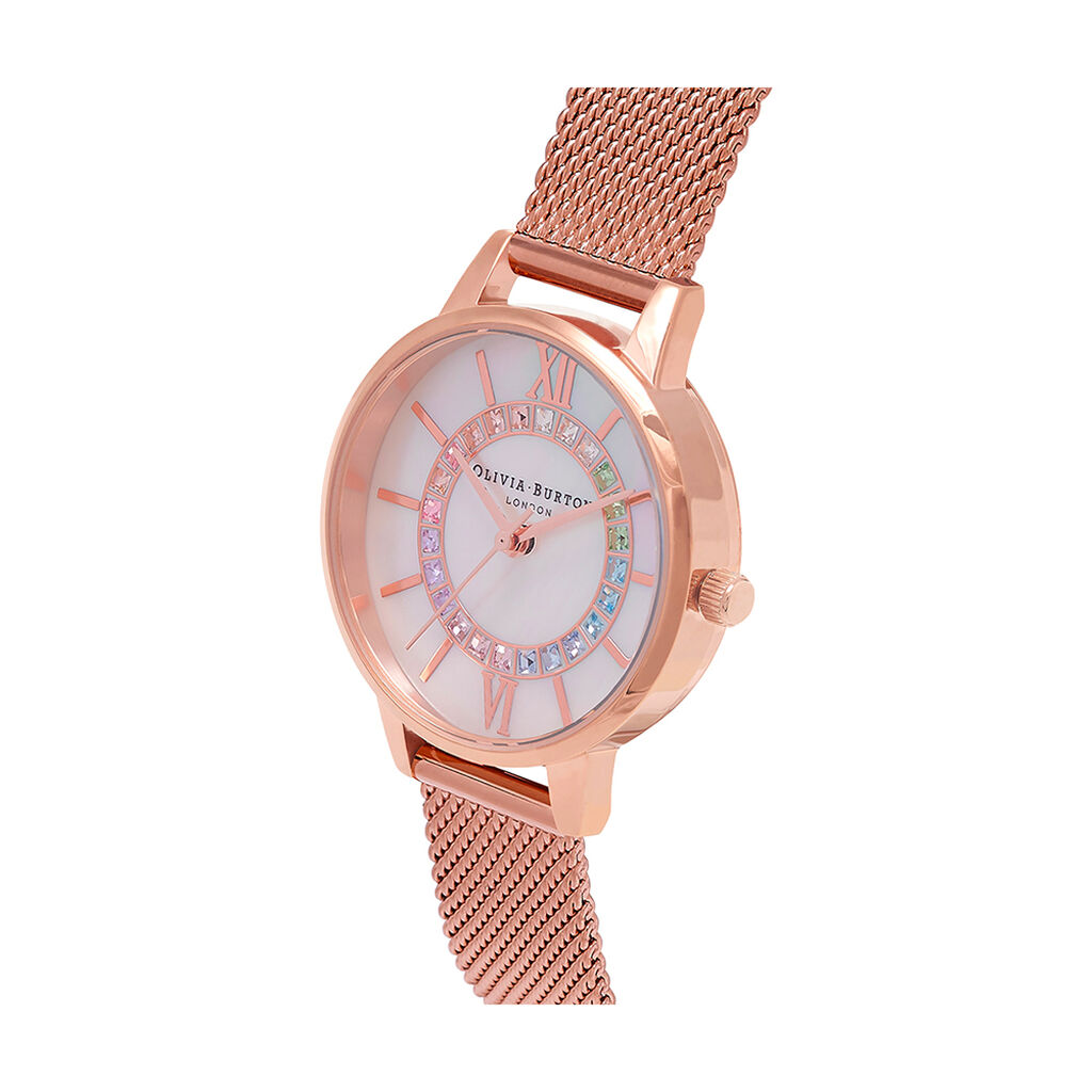 Montre Olivia Burton Wonderland Blanc - Montres Femme | Histoire d’Or