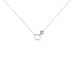 Collier Bastiano Argent Blanc Oxyde De Zirconium - Colliers fantaisie Femme | Histoire d’Or