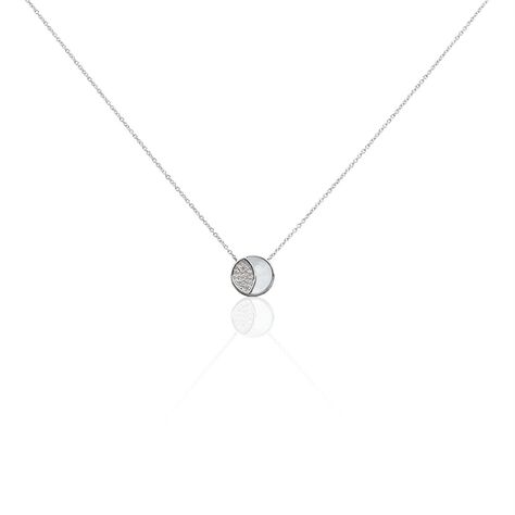 Collier Argent Haile Oxydes De Zirconium - Colliers fantaisie Femme | Histoire d&rsquo;Or