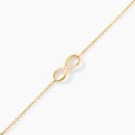 Bracelet Or Jaune Rosius Oxydes De Zirconium - Bracelets Femme | Histoire d&rsquo;Or