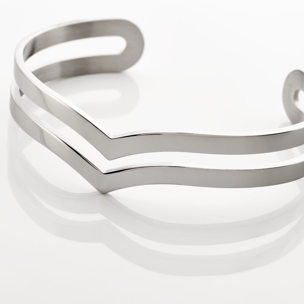Bracelet Wilna Acier Blanc - Bracelets Femme | Histoire d&rsquo;Or