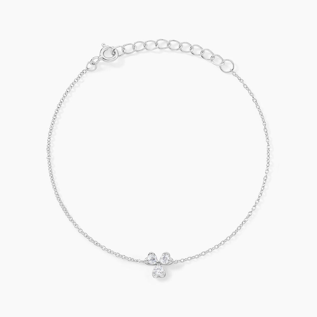 Bracelet Paesie Argent Blanc Oxyde De Zirconium - Bracelets Femme | Histoire d&rsquo;Or