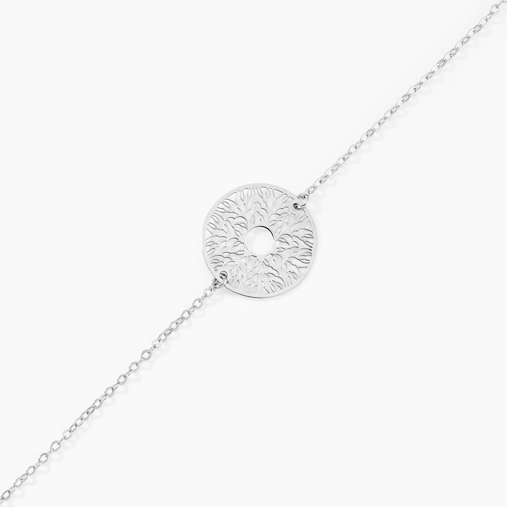 Bracelet Lauretta Argent Blanc - Bracelets Femme | Histoire d’Or