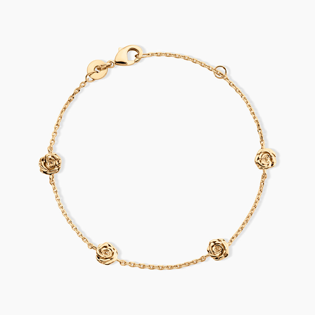 Bracelet Fioralba Plaqu&eacute; Or Jaune - Bracelets Femme | Histoire d&rsquo;Or