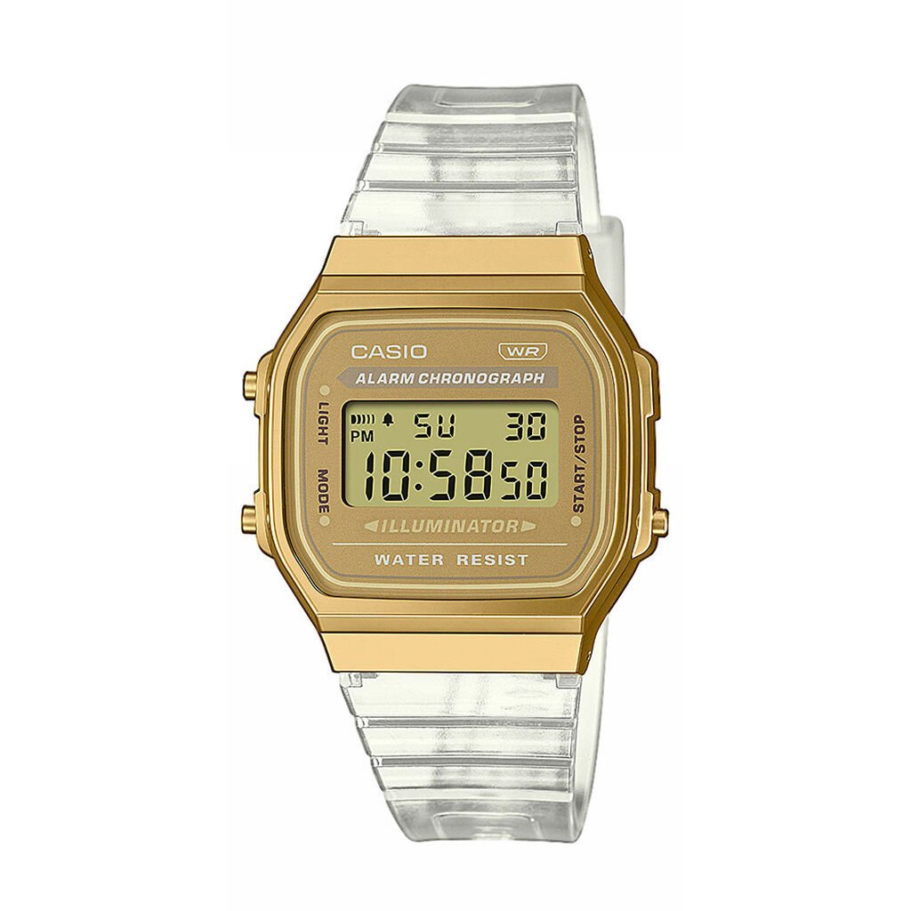 Montre Casio Collection Vintage Iconic Doré - Montres  | Histoire d’Or