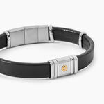 Bracelet Jourdan Cuir Noir - Bracelets Cuir Homme | Histoire d&rsquo;Or