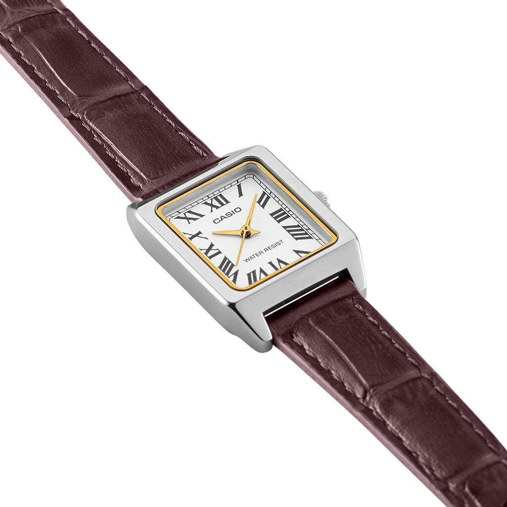 Montre Casio Collection Blanc - Id&eacute;es cadeaux Femme | Histoire d&rsquo;Or