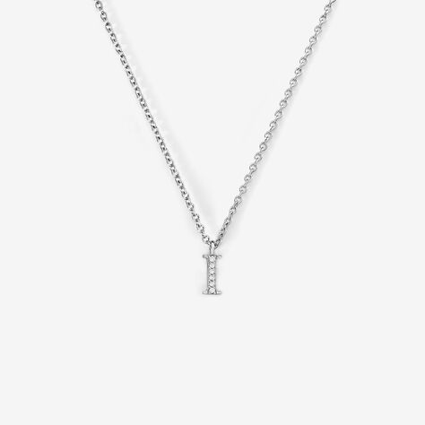 Collier Neruda Argent Blanc Oxyde De Zirconium - Colliers fantaisie Femme | Histoire d’Or