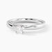 Bague Iris Platine Blanc Diamant - Bagues solitaires Femme | Histoire d&rsquo;Or