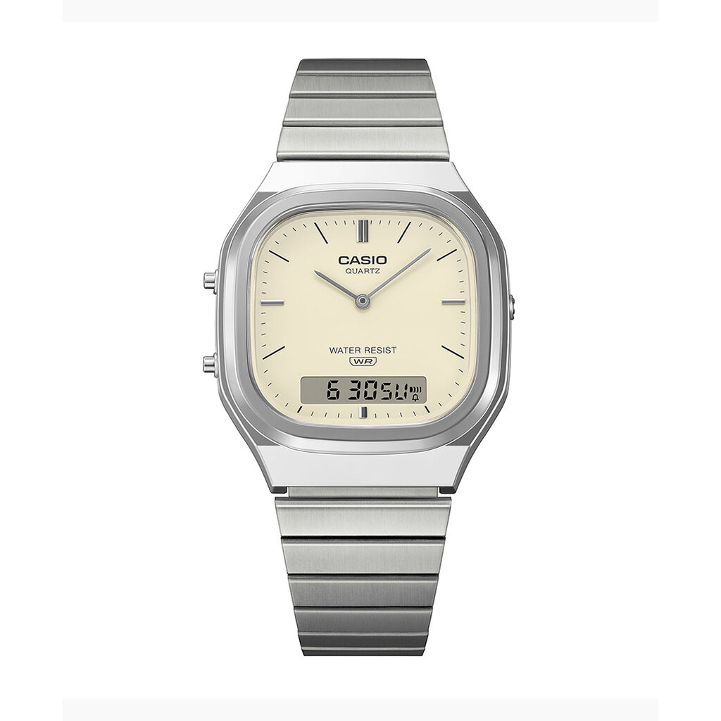 Montre Casio Collection Aq240 Jaune - Montres Unisex | Histoire d&rsquo;Or
