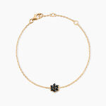 Bracelet Midnight Royalty Plaqu&eacute; Or Jaune Pierre De Synth&egrave;se - Bracelets Femme | Histoire d&rsquo;Or