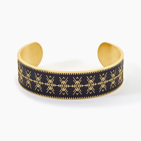 Bracelet Jonc Imagine Gwladys Acier Jaune - Bracelets joncs Femme | Histoire d&rsquo;Or