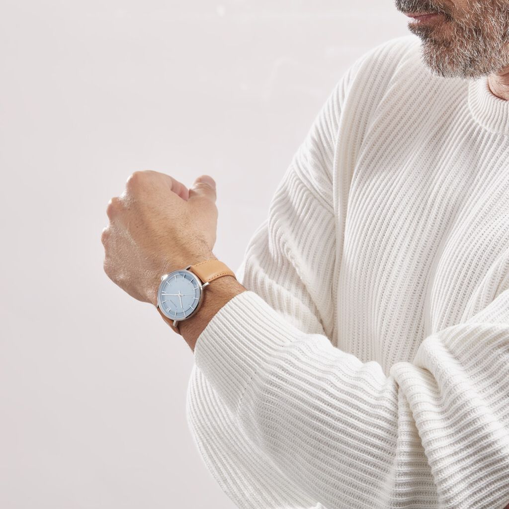 Montre Pierre Lannier Gaius Bleu Sky - Montres Homme | Histoire d’Or