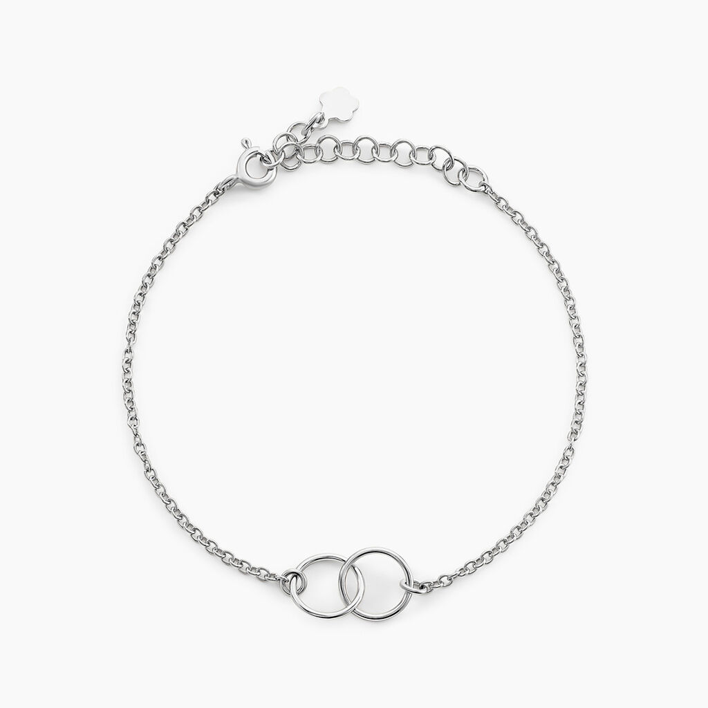 Bracelet Toi Et Moi Argent Blanc - Bracelets Femme | Histoire d’Or