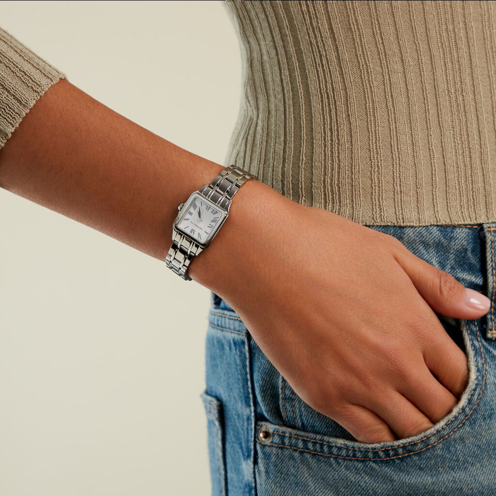 Montre Herbelin Luna Argent&eacute; - Id&eacute;es cadeaux Femme | Histoire d&rsquo;Or