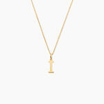 Pendentif Ionia Lettre Or Jaune - Pendentifs Famille | Histoire d&rsquo;Or