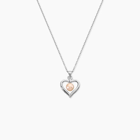 Collier Saynaae Argent Blanc Perle De Culture - Colliers fantaisie Femme | Histoire d&rsquo;Or