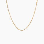 Collier Liza Plaqu&eacute; Or Jaune - Bijoux sans pierre Femme | Histoire d&rsquo;Or