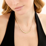 Collier Or Jaune Izel Maille Anglaise - Chaines Femme | Histoire d&rsquo;Or