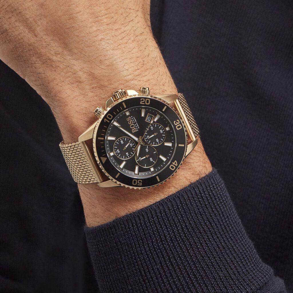 Montre Boss Admiral Noir - Montres Homme | Histoire d’Or