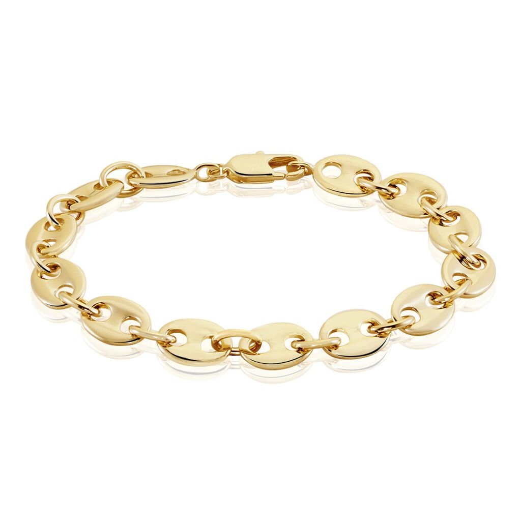bracelet william plaquã© or jaune