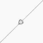 Bracelet Amantine Argent Blanc Oxyde De Zirconium - Bracelets Femme | Histoire d&rsquo;Or