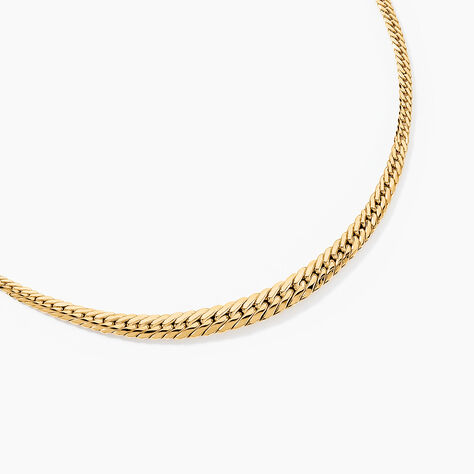 Collier Or Jaune Izel Maille Anglaise - Chaines Femme | Histoire d’Or