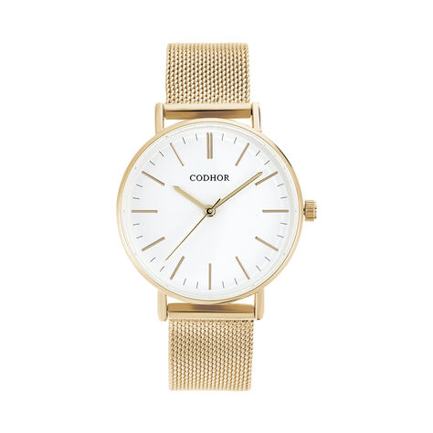Montre Codhor Cindy Blanc - Montres Femme | Histoire d’Or