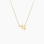 Collier Usagi Or Jaune - Bijoux sans pierre Femme | Histoire d&rsquo;Or