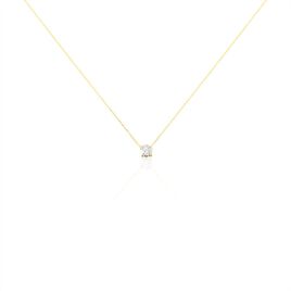 Collier Collection Victoria Or Jaune Diamant Synthetique - Bijoux Femme | Histoire d’Or
