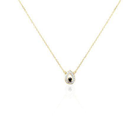 Collier Lareyna Or Bicolore Saphir - Colliers Femme | Histoire d’Or