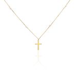 Collier Elsabeth Or Jaune Perle De Culture - Cadeaux de bapt&ecirc;me Famille | Histoire d&rsquo;Or