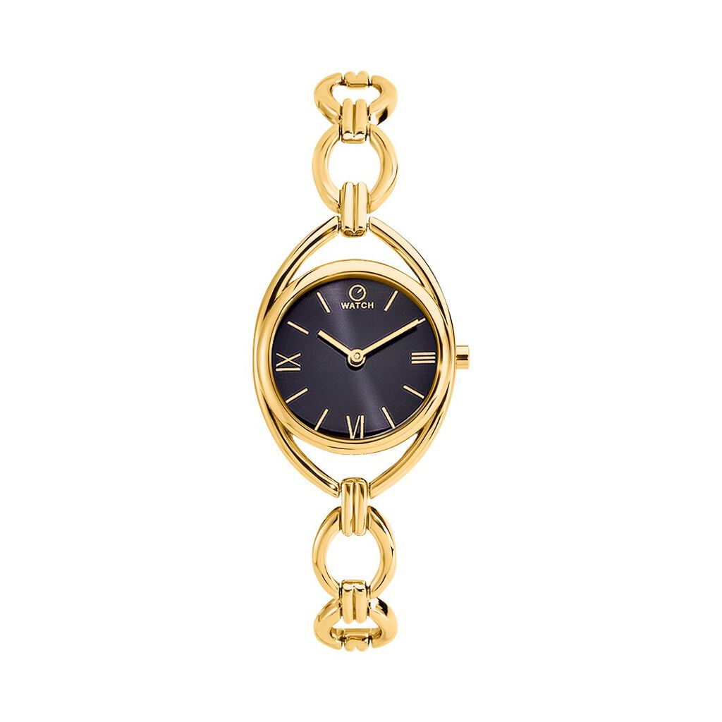 Montre O Watch Ditty Noir - Montres Femme | Histoire d&rsquo;Or